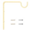 National Hardware N275-508 Extended Wall Hook, 9", Brushed Gold