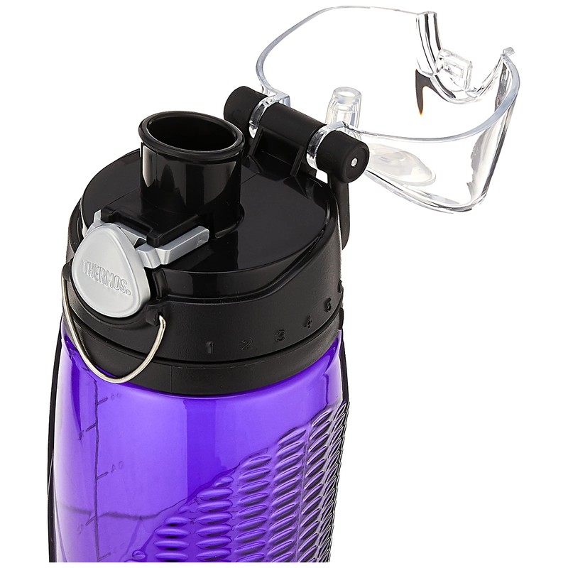 Thermos Intak 24 Ounce Hydration Bottle with Meter, Purple
