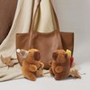 2 Pack Capybara Keychain Plush, Capybara Peluche Cute Key Chain