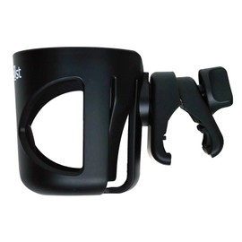 Babies1st Drinks Holder Pushchair and Buggy, Screw Clamp with Non-Slip Insert, for Drinking Bottles, Baby Bottles, Cups, Cans