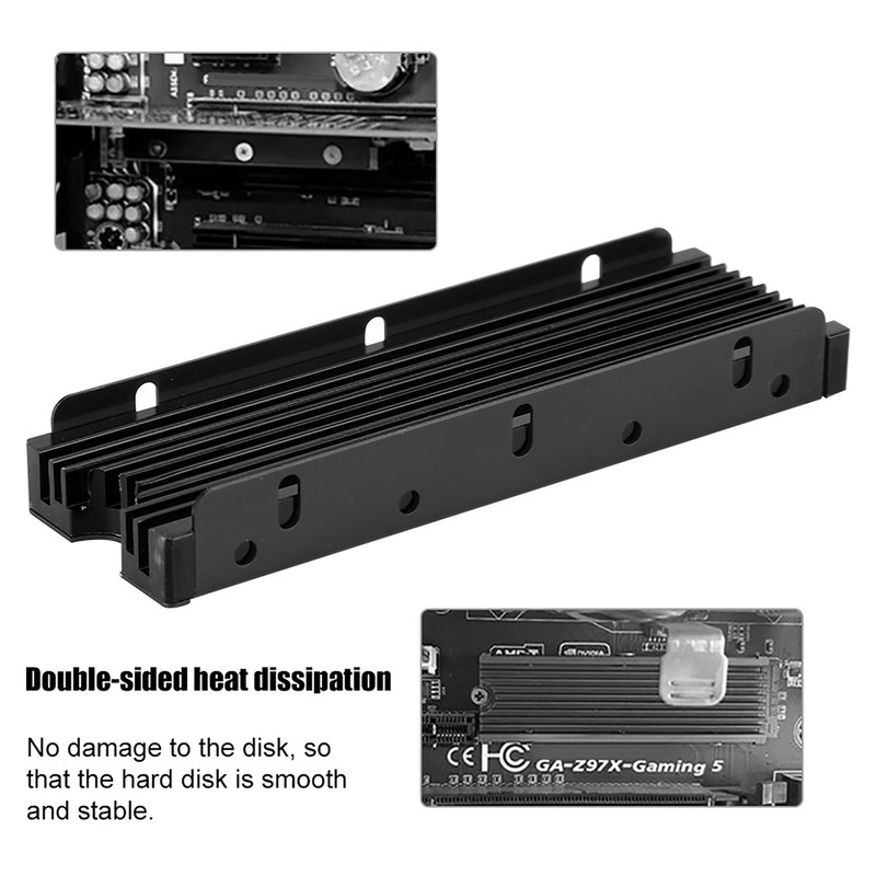 NGFF M.2 Double sided SSD Heatsink Water Cooling HDD Thermal