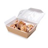 Cafe Vision 28 Ounces Food Boxes, 200 Grease-Resistant Baked Goods