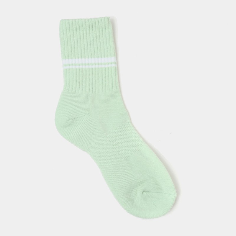 Callaway C25193204 Women's Antibacterial Deodorizing Short Socks (Line Pattern, Functional