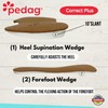 pedag Correct Plus 3/4 Length Vegetable Tanned Leather Orthotic Footbed
