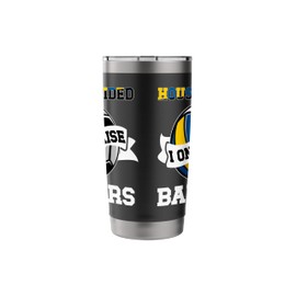House Divided I Only Raise Ballers Volleyball Soccer Mom Stainless Steel Insulated Tumbler