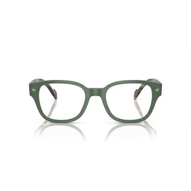 Vogue Eyewear Vo5529 - Marcos cuadrados para anteojos graduadas para hombre, Lente verde polvoriento/demostración completa, 51 mm