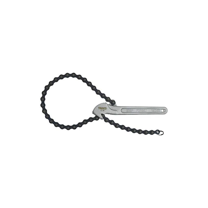 TRUSCO TCW-150L Chain Wrench Chain Length 18.5 inches (470 mm)