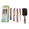 The Oriental Hair Brush and Comb Set by BeaverStrong -