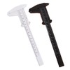 2pcs 6Inch 150mm Mini Caliper Double Scale Plastic Vernier Caliper