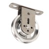 Gym Pulley Blocks Wall Mount Fixed Pulley Wheel Rotation 360