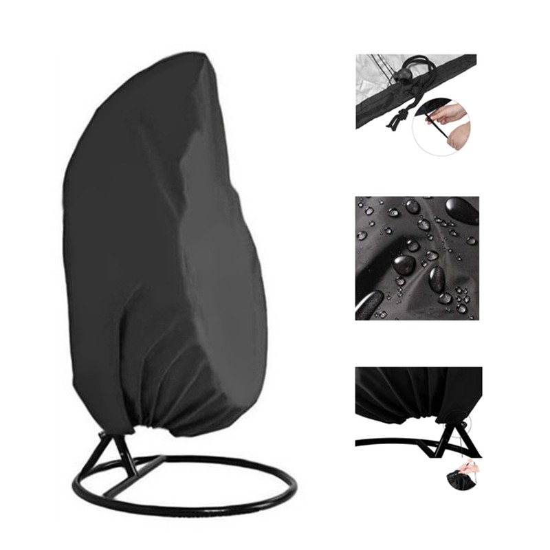 Patio Hanging Chair Cover Outdoor Egg Chair Cover Durable Waterproof