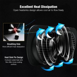 Unbranded Pair 7x6'' 5x7'' LED Headlights Hi/Lo Beam DRL For Toyota Pickup 1982-1995 Truck