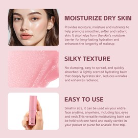 2PCS Nothora Collagen Wand, Portable Nothora Collagen Stick, Wrinkle Bounce Multi Balm, Deep Moisturize, for Face Lip Body Suitable, for All Skin Types