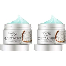 Gel Exfoliante De Arroz Remueve Células Muertas Bioaqua 140gr (2 piezas)
