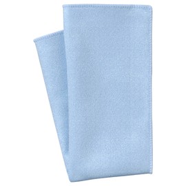 Hakuba Cleaning Cloth Toraysee New Soft II L Light Blue Washable Reusable Japanese Microfiber Cloth KTR-NS2L-LB 15.7 x 15.7 inches (40 x 40 cm)