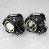 2PCS 12V 30W 3000lm U7 LED Angel Eyes Spotlight White
