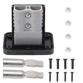 Attisfiera 120A for Anderson Plug Flush Mount Mounting Frame with Cover for Car Motorhome Caravan Motorcycle Boat