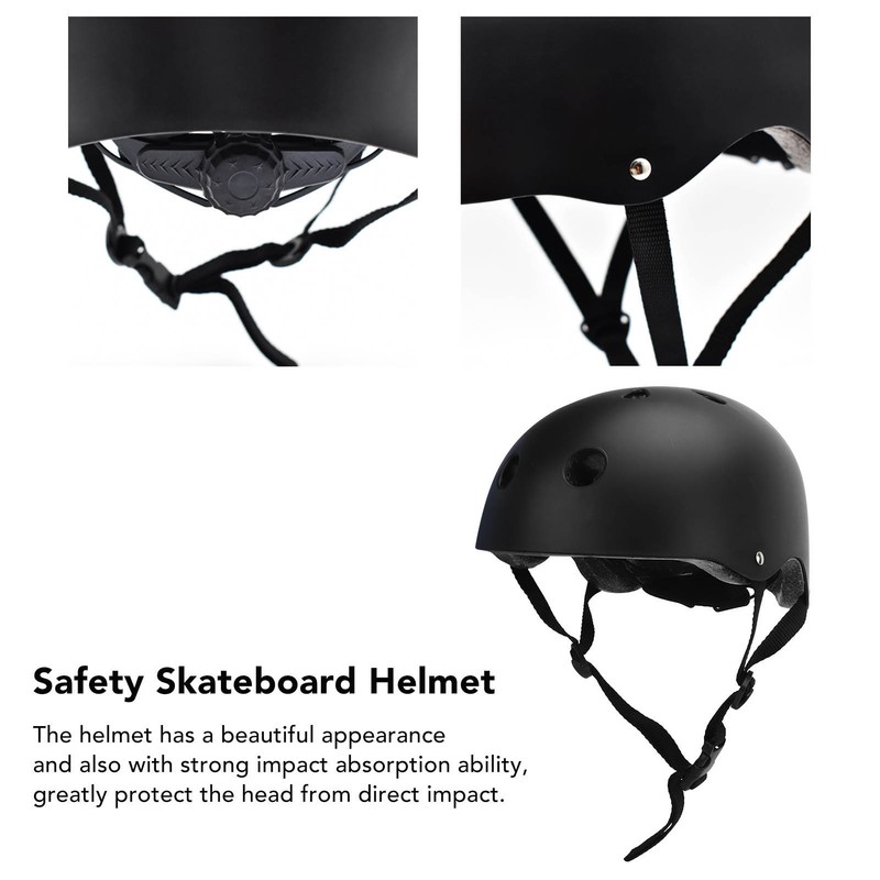 Skateboard Cycling Helmet ABS EPS Adjustable Electric Scooter Safety Helmet