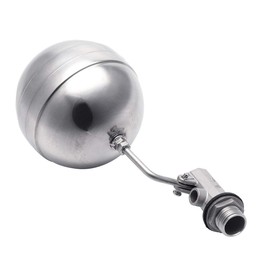 CoCocina Stainless Steel Floating Ball Valve, DN15 1/2 inch, 90 Degree Water Level Control