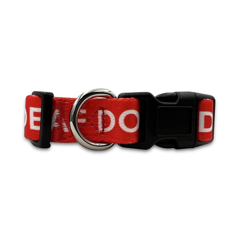 Deaf Dog Collar - Hard of Hearing Warning - Hearing