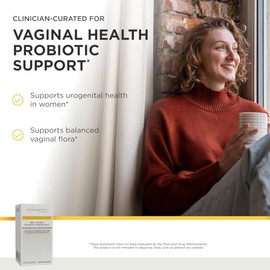 Integrative Therapeutics Pro-Flora Women’s Probiotic - Vaginal Health Probiotic*- Supports Urogenital Health in Women* - Convenient Daily Use - 30 Cap