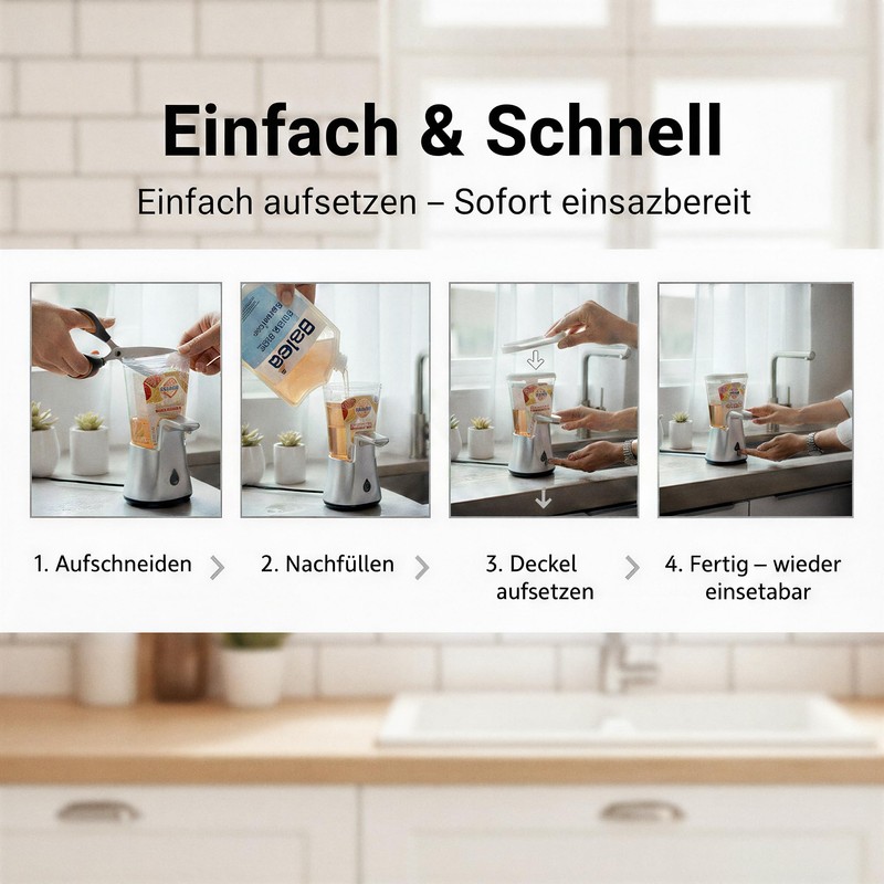 Lid for Sagrotan No Touch Soap Dispenser - Closure Cap