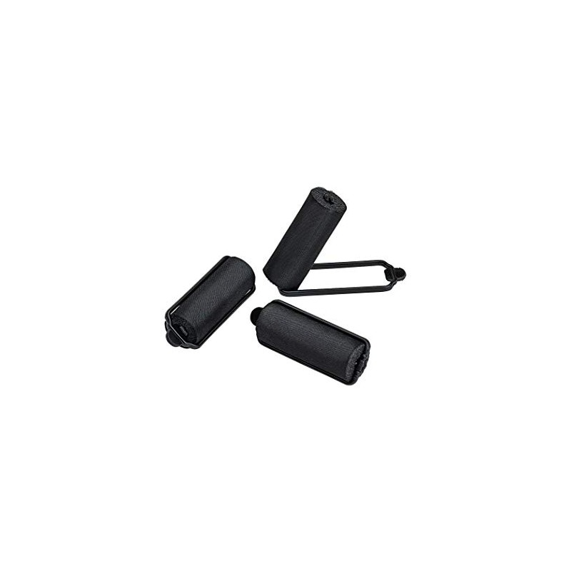 satin roller curler jumbo size hair accessories, jumbo