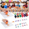 12 Pack Halloween Stamps for Kids, Non-Toxic Cartoon Stamp Set