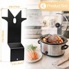 Slow Cooker Pot Lid Holder - Sturdy Lid Rack Designed