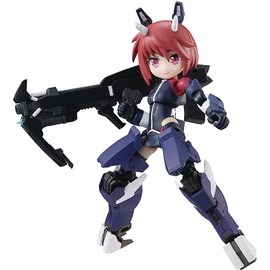 Desktop Army Alice Gear Aigiscolabo Rin Hinata (Bohiro), Approx. 5.5 inches (140 mm), PVC Pre-painted Action Figure