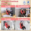 EZ Assistive Patient Lift Divided Leg Sling with Lower Back,