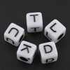 Letter Beads, Pack of 250 Letter Beads, 7 mm Cube