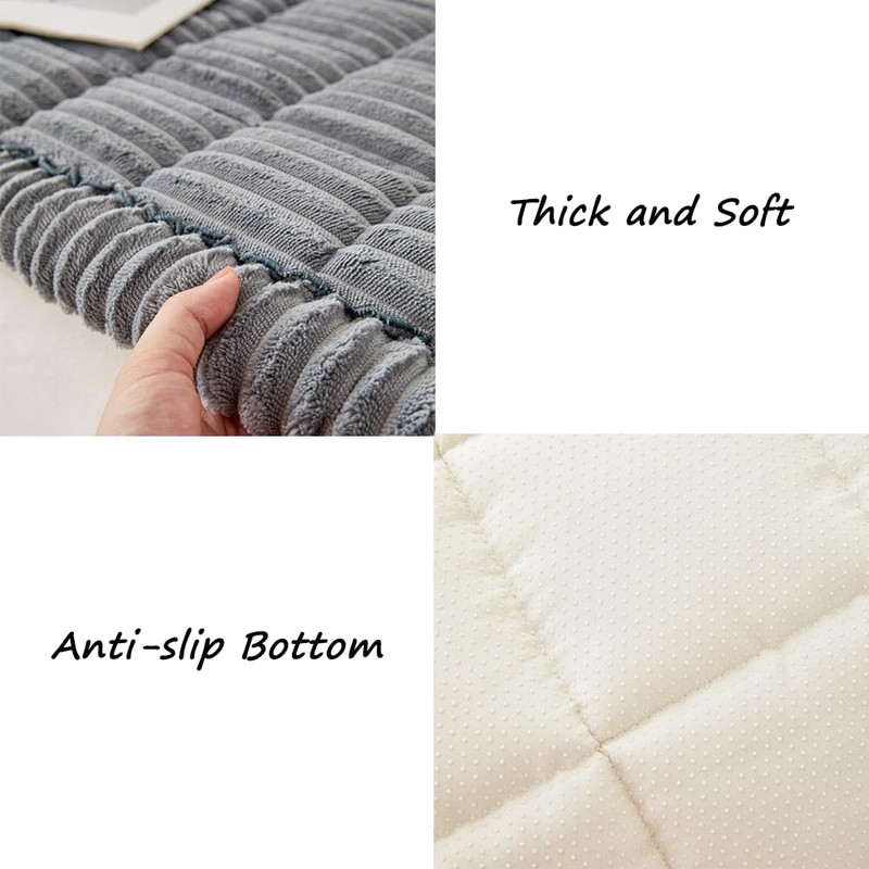 Awjcsv Couch Cover for Dogs Washable, Fuzzy Pet Couch Covers