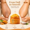 Turmeric Vitamin E Body Scrub for Exfoliating – Smoothing Moisturizing