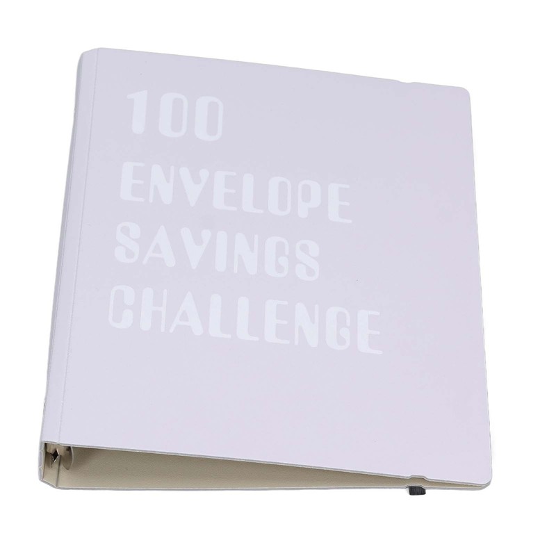 100 Envelopes Money Saving Challenge Binder Reusable A5 Budget Binder