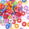 100PCS Mini Acrylic Wavy Spacers, Wavy Spacers for Beaded Pens,