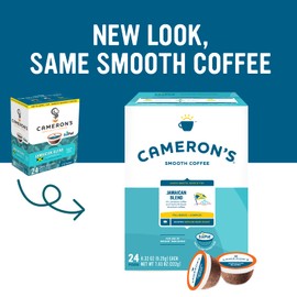 Cameron's Coffee Single Serve Pods, Jamaican Blend, 24 Count (Pack of 4)