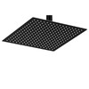 BESy 12 Inch Rain Shower Head, 12" Square Rainfall &