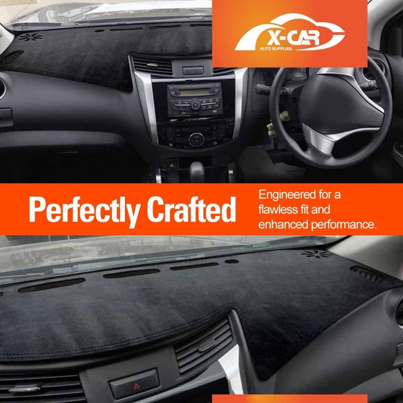 X-Car Dash Mat for Nissan Navara NP300 D23 2015-Onwards Non-Slip