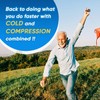 O2 Cold Therapy Knee Wrap with Ice Pack and Air