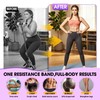 Pedal Resistance Band with Handle Multifunction Foot Resistance Bands