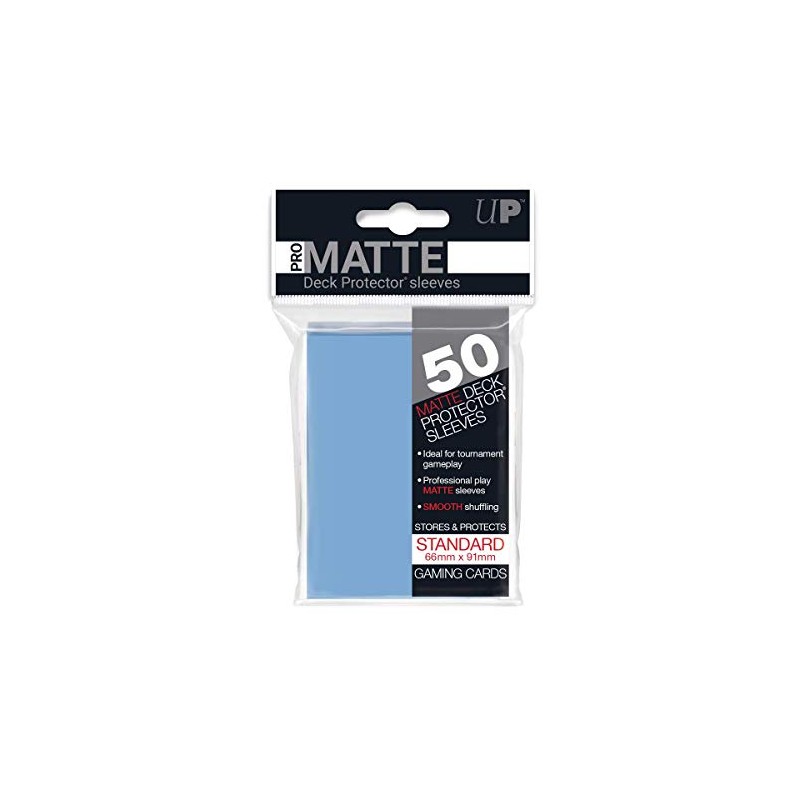 Ultra Pro 50ct Pro-Matte Light Blue Standard Deck Protectors