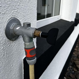 R-Satz Shop Socket Wrench Suitable for Kemper External Wall Valve Replacement Part Tap Frosti Outdoor Fitting Frosti Plus Valve Choice of 7 Colours (Black)