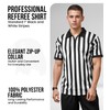 Exxact Sports Referee Shirt Men - Athletic Fit Basketball Referee