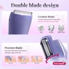 Krofaue Electric Razor for Women, Painless Bikini Trimmer, IPX6