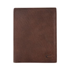 camel active Bags Salo Men's Wallet RFID Portrait Format Leather, dark brown, Wallet portrait format