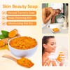 HOYEHOLA Kojic Acid Turmeric Soap Bar - Dark Spot Remover