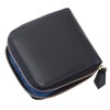 Diablo KA-514 Men's Bifold Wallet, Large Capacity, Leather, Round Zipper,