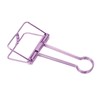 30Pcs Wire Binder Clips 2in Wide Hollow Out Strong Metal