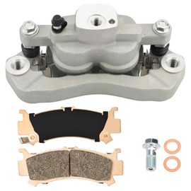 M MATI Front Left Disc Brake Caliper for Honda Pioneer 1000 Talon 1000 1000X 1000R SXS1000 2016-2023 with Sintered Pads Kit 45150-HL4-A01